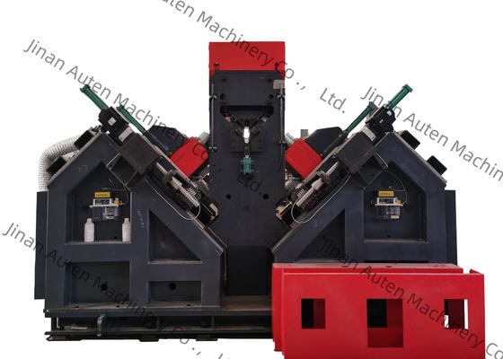 Máquina de línea angular CNC automatizada y de alta eficiencia para perforación y estampado de acero angular de gran tamaño