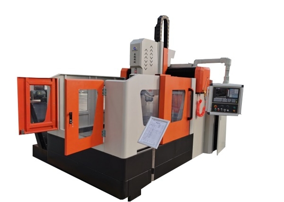 Modelo de máquina de taladrado y fresado CNC para placas de tamaño de pieza de trabajo de 1200x1200 mm, servomotor de 11KW de potencia del husillo