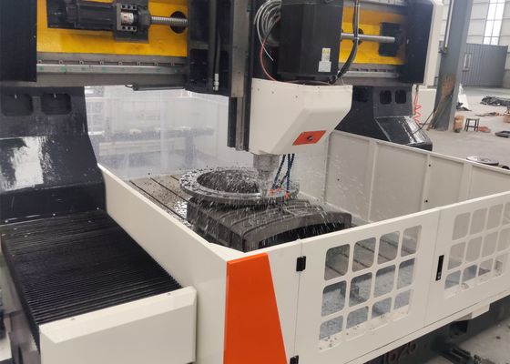 6500x4000x2700mm Tamaño general Máquina de perforación CNC de fresado con brida de 28 mm