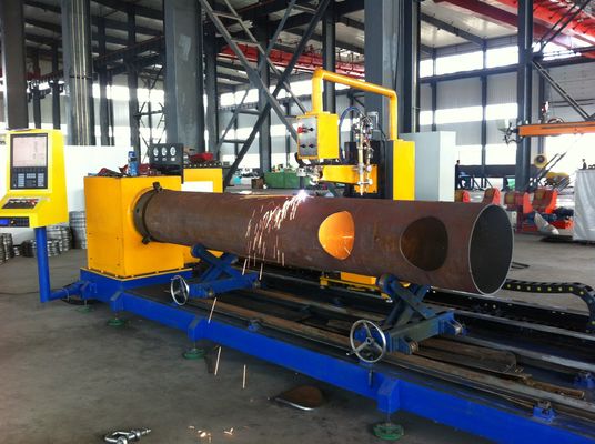 Máquina que bisela buen Quanlity del CNC del cuadrado del corte rectangular de alta velocidad del tubo y alta exactitud