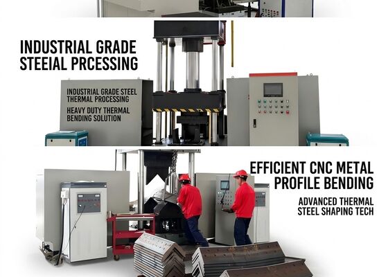 Modelo HQ250-700 Máquina CNC de calentamiento térmico y flexión para la industria de la torre de acero angular