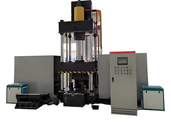3.5x4.5x4.1m Tamaño general Máquina de doblar acero por calentamiento CNC para placas metálicas planas