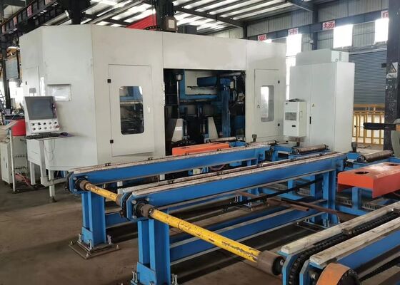 Máquina de perforación de vigas H CNC de múltiples huso para el procesamiento de vigas de alta precisión