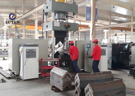 Máquina de curvatura por calentamiento CNC inteligente para ángulos y placas con curvatura en caliente