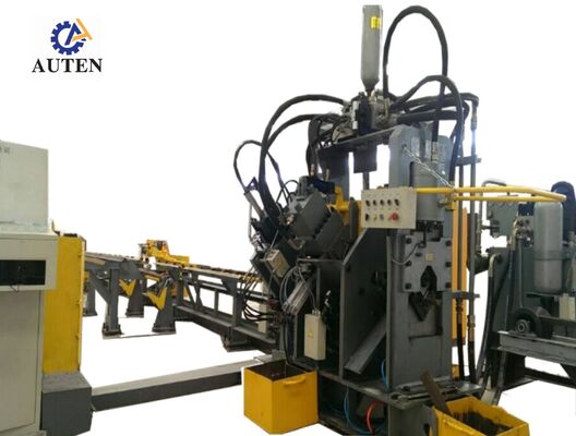 Serie JNC CNC de acero de perforación angular línea de corte 18 Número de letras por grupo
