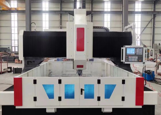 Máquina de perforación y fresado de placas CNC de alta velocidad de tipo gantry con accionamiento de precisión