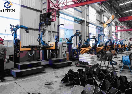Identificar la forma de la costura de soldadura Solución de soldadura inteligente CNC para patas de torres de transmisión de energía
