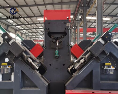 Máquina de procesamiento de marcado de perforación de metal angular CNC ADM2532 para mecanizado de acero angular