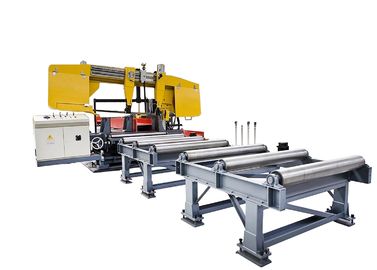 Máquina el aserrar de banda del CNC para cortar el haz de H usado en industria de la estructura de acero